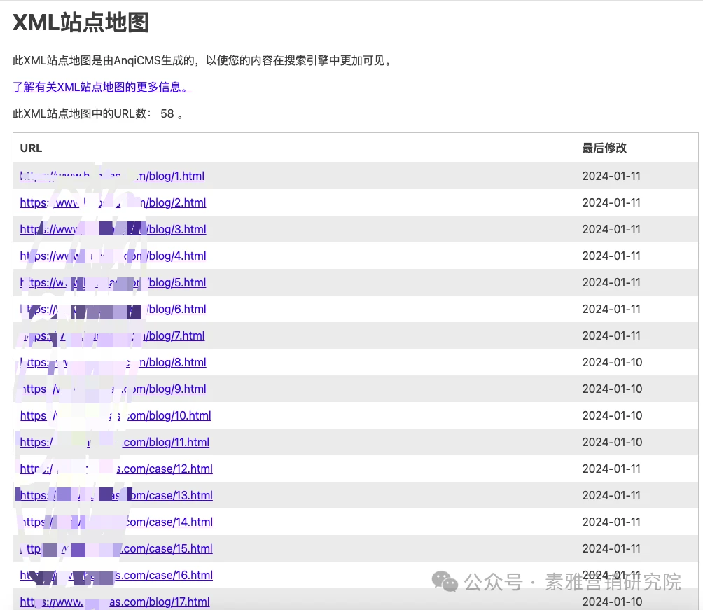 Google SEO 网站地图如何建立？